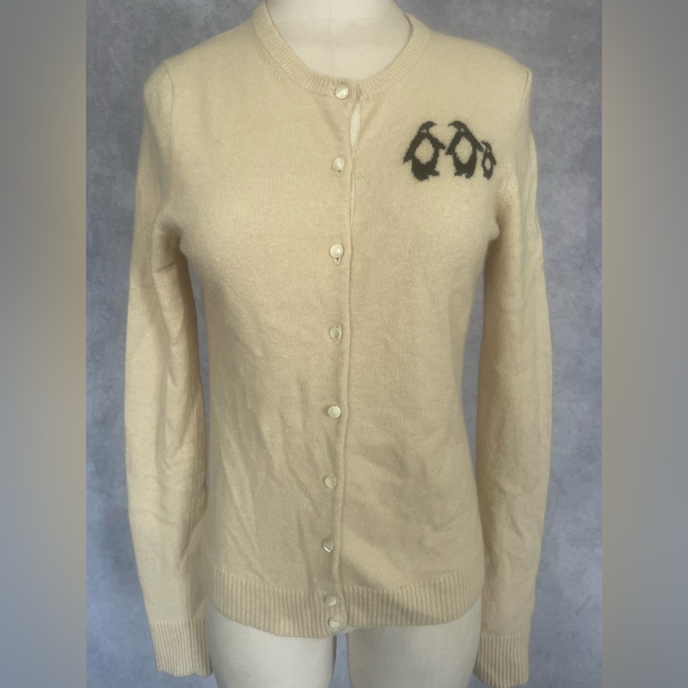 J.CREW Cardigan Cashmere ,Merino Wool,Angora Blend Women’s Y2K/Vintage S
